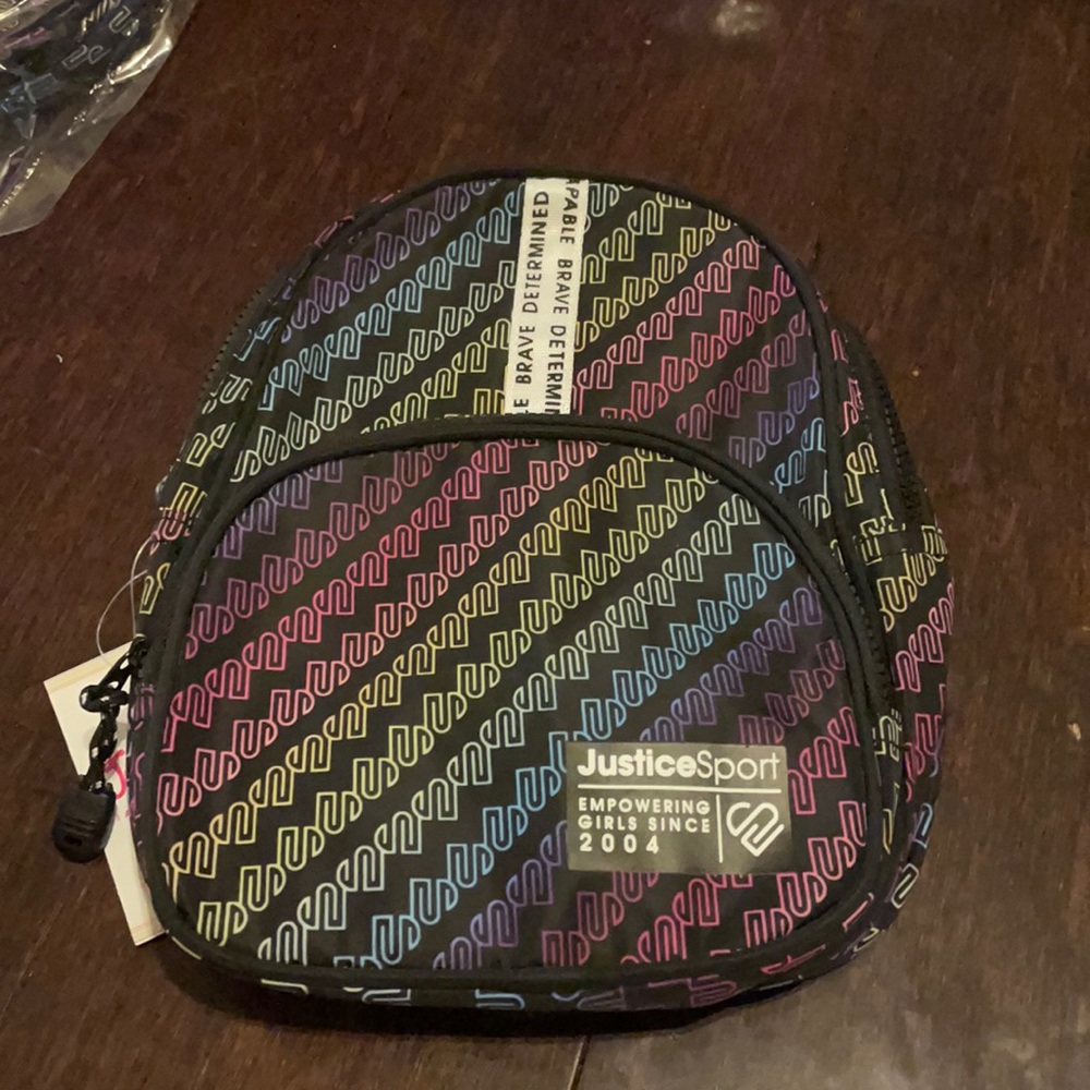 Justice mini back pack